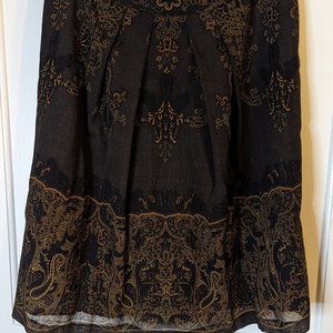Lana Wool a-line skirt from Etro Milano